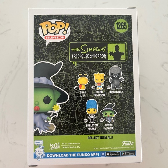 Funko Pop! Witch Maggie – Treehouse of Horror #1265 (The Simpsons)- NIB - Picture 5 of 10